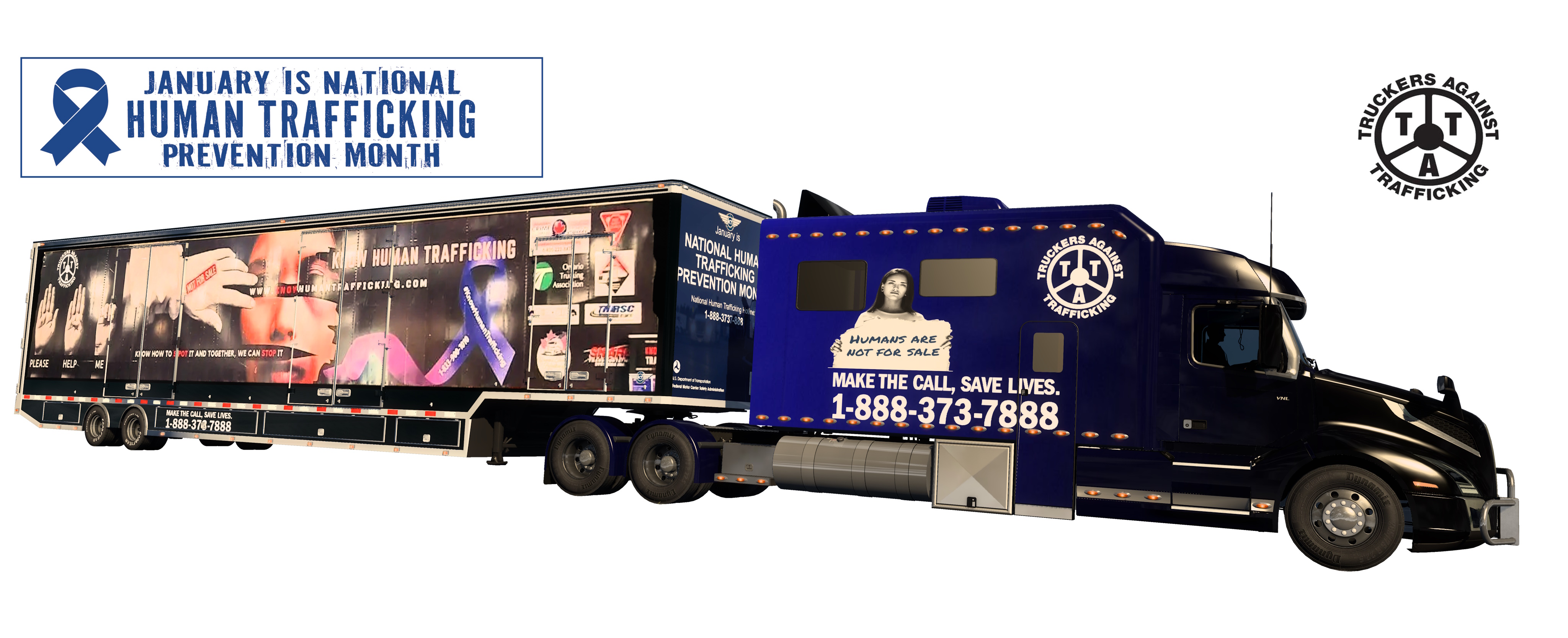 January Is National Human Trafficking Prevention & Awareness Month!